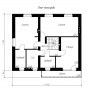 Проект индивидуального двухэтажного жилого дома с подвалом Rg4839z (Зеркальная версия) План4