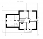 Проект одноэтажного дома с подвалом и мансардой Rg4844z (Зеркальная версия) План4