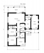 Проект одноэтажного дома с гаражом Rg4847z (Зеркальная версия) План2