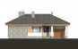 Проект одноэтажного дома с гаражом Rg4847z (Зеркальная версия) Фасад1