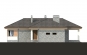 Проект одноэтажного дома с гаражом Rg4847z (Зеркальная версия) Фасад2