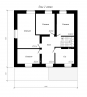 Проект загородного дома Rg4850z (Зеркальная версия) План3