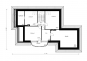 Одноэтажный дом с мансардой и гаражом на склоне Rg4854z (Зеркальная версия) План4