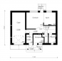 Проект уютного одноэтажного дома с мансардой Rg4856z (Зеркальная версия) План2
