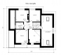 Проект одноэтажного дома с цокольным этажом и мансардой Rg4865z (Зеркальная версия) План4