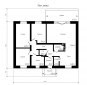 Проект удобного одноэтажного дома Rg4866z (Зеркальная версия) План2