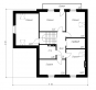 Проект одноэтажного дома с мансардой и цоколем Rg4869 План4
