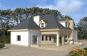 Одноэтажный дом с мансардой и гаражом Rg4870z (Зеркальная версия) Вид4