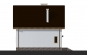 Проект одноэтажного дома с мансардой и эркером Rg4871z (Зеркальная версия) Фасад3