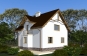 Проект одноэтажного дома с мансардой и эркером Rg4871z (Зеркальная версия) Вид3