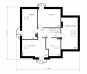 Проект одноэтажного дома с эркером и мансардой Rg4880z (Зеркальная версия) План4