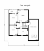 Дом с мансардой, гаражом, террасой и лоджией Rg4881z (Зеркальная версия) План4