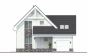 Дом с мансардой, гаражом, террасой и лоджией Rg4881z (Зеркальная версия) Фасад1