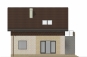 Проект одноэтажного дома с мансардой Rg4885 Фасад3