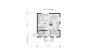 Проект компактного двухэтажного дома Rg4888z (Зеркальная версия) План2
