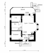 Проект двухэтажного дома с эркером Rg4895z (Зеркальная версия) План2