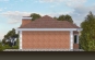 Проект одноэтажного дома с эркером Rg4896 Фасад4
