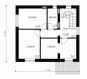 Проект двухэтажного дома с подвалом в современном стиле Rg4912z (Зеркальная версия) План3
