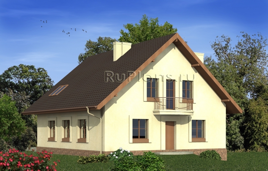 Rg4917 - Проект европейского загородного дома