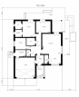 Проект одноэтажного дома с разноуровневыми террасами Rg4932z (Зеркальная версия) План2