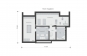 Проект двухэтажного дома с цоколем и гаражом Rg4933z (Зеркальная версия) План1