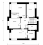 Проект двухэтажного дома с террасой Rg4948z (Зеркальная версия) План3