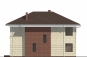 Проект двухэтажного дома с террасой Rg4948z (Зеркальная версия) Фасад4