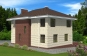 Проект двухэтажного дома с террасой Rg4948z (Зеркальная версия) Вид4