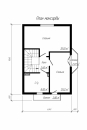 Проект одноэтажного дома с мансардой и эркером Rg4960z (Зеркальная версия) План4