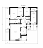 Проект одноэтажного дома с подвалом и террасой Rg4961z (Зеркальная версия) План2