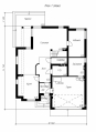 Проект двухэтажного дома с подвалом и большим гаражом Rg4967z (Зеркальная версия) План2
