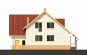Одноэтажный дом с мансардой, гаражом и большой террасой Rg4970z (Зеркальная версия) Фасад3