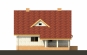 Одноэтажный дом с мансардой, гаражом и большой террасой Rg4970z (Зеркальная версия) Фасад4