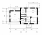 Проект индивидуального одноэтажного жилого дома с мансардой в канадском стиле Rg4992z (Зеркальная версия) План2