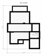 Двухэтажный дом с погребом и гаражом Rg5000z (Зеркальная версия) План1