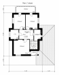 Двухэтажный дом с погребом и гаражом Rg5000z (Зеркальная версия) План3