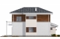 Двухэтажный дом с погребом и гаражом Rg5000z (Зеркальная версия) Фасад4