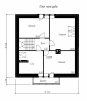 Проект недорогого одноэтажного дома с мансардой Rg5010z (Зеркальная версия) План4