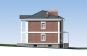 Проект двухэтажного дома с цоколем Rg5020z (Зеркальная версия) Фасад2