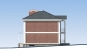 Проект двухэтажного дома с цоколем Rg5020z (Зеркальная версия) Фасад4