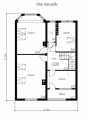 Проект небольшого одноэтажного жилого дома с мансардой Rg5024z (Зеркальная версия) План4