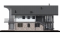 Проект уникального одноэтажного дома с мансардой Rg5030z (Зеркальная версия) Фасад4