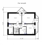 Дом с мансардой, подвалом, гаражом, террасой и балконами Rg5039z (Зеркальная версия) План4