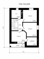 Дом с мансардой и балконом Rg5040z (Зеркальная версия) План4