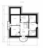 Дом с мансардой, террасой и балконами Rg5053z (Зеркальная версия) План3