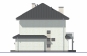 Двухэтажный дом с мансардой, подвалом, гаражом, террасой и балконом Rg5057z (Зеркальная версия) Фасад2