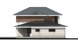 Двухэтажный дом с гаражом на 2 машины, террасой и балконом Rg5064z (Зеркальная версия) Фасад4