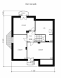 Дом с мансардой, гаражом, эркером, террасой и балконами Rg5067z (Зеркальная версия) План4