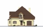 Дом с мансардой, гаражом, эркером, террасой и балконами Rg5067z (Зеркальная версия) Фасад1