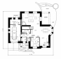 Дом с мансардой, гаражом, террасой и балконами Rg5076z (Зеркальная версия) План2